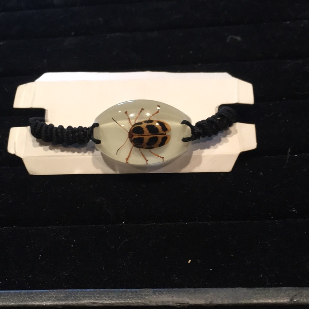 NWT Hot Topic Beetle Bracelet